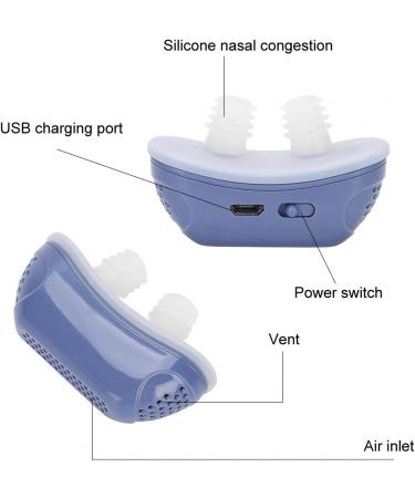 Snoring Solution Devices - Blue Breath Aids for Better Sleep - Buy Online on SooperMarket.com
