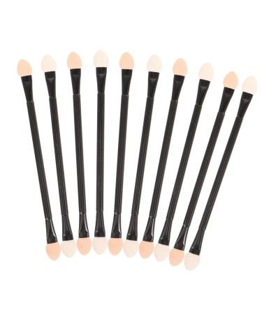 Baluue 30pcs Disposable Eye Shadow Stick Makeup Gadgets Eyeshadow Sponge Make up Kit Eye Shade Tool Plastic