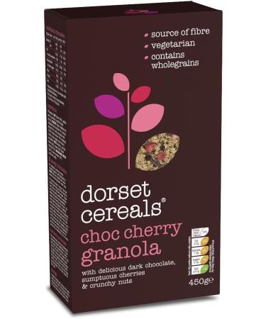 Dorset Cereals Chocolate & Cherry Granola |Cereal | High in Fibre |Vegetarian | 5 PACKS of 450g Chocolate & Cherry 450 g (Pack of 5) - Buy Online on SooperMarket.com