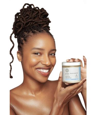 Shea Radiance P.U.R.E. Whipped Shea Butter - Unscented Body Butter with Colloidal Oatmeal & Rice Bran Oil | 5 oz - Moisturizing & Skin Soothing - Buy Online on SooperMarket.com
