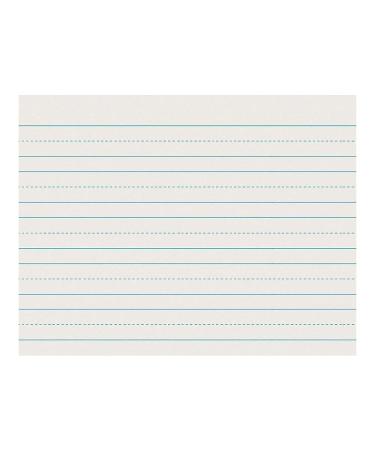 Pacon Skip-A-Line Ruled Newsprint, 11"X8 1/2", Grade 1, 500 Sheets