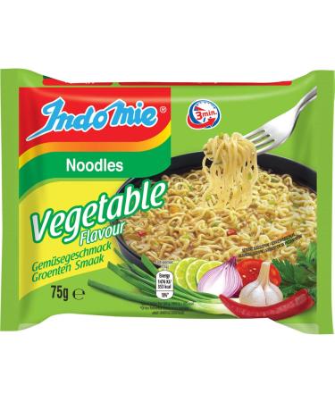 INDOMIE - Instant Noodles Vegetarian - (1 X 75 GR) Vegetarian 75 g (1 pack)