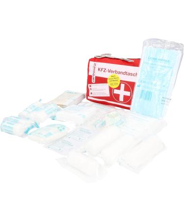 Cartrend First Aid Kit Classic - DIN 13164 - Pack of 2 Red | Essential Malteser First Aid Measures | International Shipping Available - Buy Online on SooperMarket.com