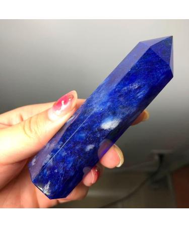Natural Crystal Rough Natural Blue Fused Quartz Crystal Tower - Buy Online on SooperMarket.com