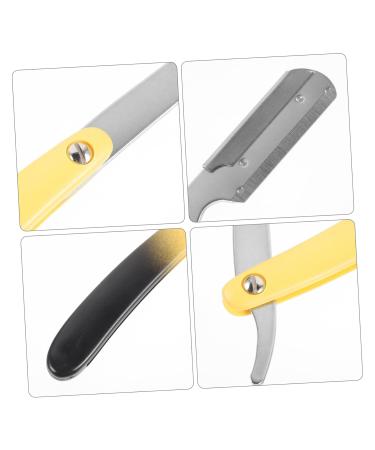 Buy NOLITOY Electroplated Vintage Manual Clip-on Barber Razor - Professional Eyebrow & Mustache Shaver | International Shipping Available - Buy Online on SooperMarket.com