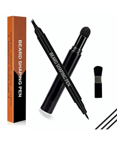 Colcolo Dark Brown Bartstift Filler - Water-Repellent Natural Finish Facial Hair Pencil Set for Perfect Coverage - Buy Online on SooperMarket.com