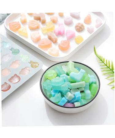 2pcs Chocolate Silicone Mold Silicone Jelly Mold Muffin Chewing Gum Candle Molds Silicone Soap Molds Cupcake Baking Pan Rubber Candy Molds Biscuit Cartoon Silica Gel Chocolate Mold 23.2X12.9X1.1CM Random Color - Buy Online on SooperMarket.com