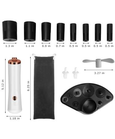 Electric Glue Shaker for Eyelash Extensions & Nail Polish - White - Buy Online on SooperMarket.com