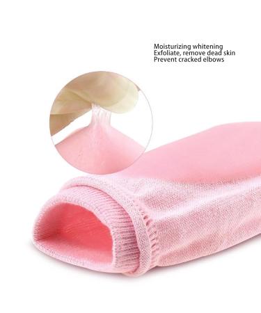 Buy 2 Pairs of Gel Melee Sleeves - Moisturizing Breathable Elbow Covers for Comfort & Crack Prevention | High Elasticity Soft Fabric International Shipping - Buy Online on SooperMarket.com