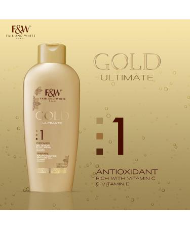 Fair and White Gold Radiance Body Wash 33.8 fl.oz - Pack of 1 - Buy Online on SooperMarket.com