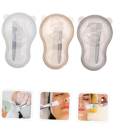 minkissy 12 Sets Mask Bowl Mask Brush Silicone Mixing Bowl Diy Bowl Soft Fur Pp Accessories - Buy Online on SooperMarket.com