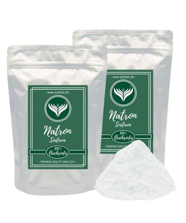 Azafran Natron - Sodium Hydrogen Carbonate E500ii 2kg 2 kg (1 pack)