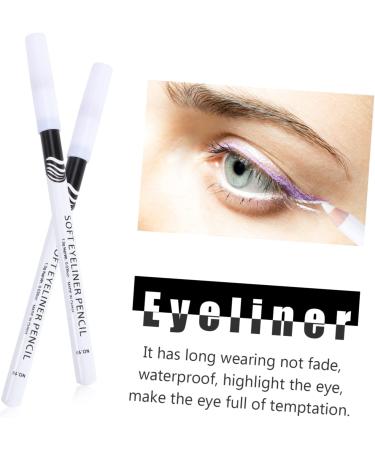 NOLITOY 12pcs Eyeliner Pencil Eyeshadow Highlighters Micro Brow Pen Lying Silkworm Pen Active Eyeliner Brush - Buy Online on SooperMarket.com