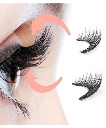 Crafty Magnetic Eyelashes Magnetic Eyelashes Magnetic Eyelashes Viral Magnetic Lashes No Glue Needed Magnetic Eyelashes Kit Easy To Wear And Remove Reusable (EM04) - Buy Online on SooperMarket.com