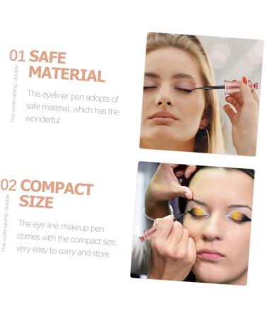 BELLIFFY 2pcs Liquid Eyeliner Makeup Sticky Gel Highlight Fakeaway Accessories Eyelashes Glow Titanium Oxide - Buy Online on SooperMarket.com