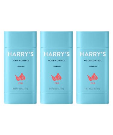 Harry's Men's Deodorant - Odor Control Deodorant - Aluminum-Free - Fig 2.5 Oz 3 count (Pack of 1) Aluminum Free - Discontinued Fig