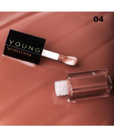 Young Vision Lip Glow Oil - Jojoba Seed Infused Moisturizing & Plumping Lip Gloss for All-Day Hydration | International Shipping Available - Buy Online on SooperMarket.com