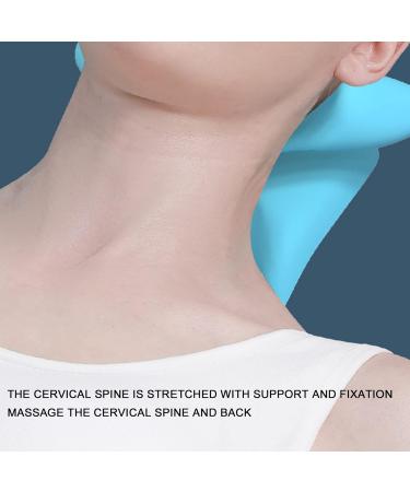 Neck & Shoulder Tension Relief: Cervical Traction Cushion & Chiropractic Relaxation Device | Improve Spine Alignment - Buy Online on SooperMarket.com