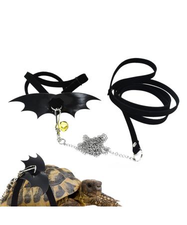 Yajexun Small Tortoise Lead Bearded Dragon Lead Small Harness for Pets Turtle Pulling Rope Bearded Dragon Lead Small Vest Style with Wing for Home Medium