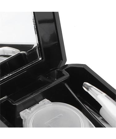 Demeras Contact Lens Travel Kit - Easy Open Case for Travel Office & Home - Black - Buy Online on SooperMarket.com
