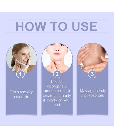 4 Piece Tighten and Lift Neck Cream Go Pure Neck Firming Cream - Best For Tightening Sagging Skin Decolletage Neck Cream For Sagging And Tighten - Buy Online on SooperMarket.com