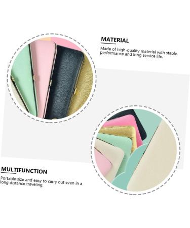 Beavorty Tweezers Storage Box for Eyelash Extensions - Set of 3 Pink Leather Holders | Durable & Convenient 18x9.8cm - Buy Online on SooperMarket.com