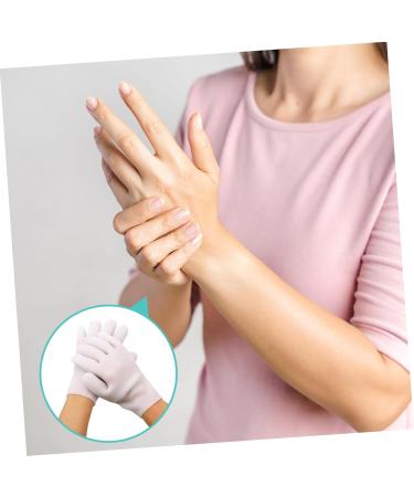 HAPINARY 1 Pair Moisturizing Gloves Womens Gloves Black Gloves Moisturizing Hand Gloves Essential Oil Glove Gloves Overnight Spa Gloves Cosmetics Gloves Dry Skin Care Gloves Dryness 21.5X11.5cm - Buy Online on SooperMarket.com