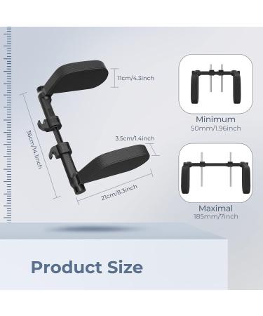 Yoocaa Car Headrest Pillow - Adjustable U Shaped Neck Support for Car Seat - Black - Kids & Adults - Buy Online on SooperMarket.com