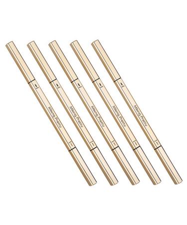 HAPINARY 5pcs Double Ended Eyebrow Pencil Drawing Eyebrow Pen Eyebrow Makeup Pencils Eyebrow Pens Plastic