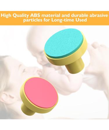 10Pcs Colorful Replacement Nail File Heads for Giraffe Baby Nail Trimmer - Safe and Suitable for Infants & Toddlers - Buy Online on SooperMarket.com