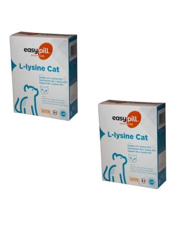 Easypill L-lysine for cats - double pack - 2 x 30 x 2g