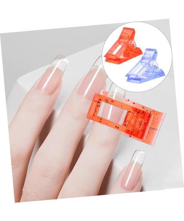 Mikinona 36 Pcs Nail Clip Plastic Finger Extension Clip Nail Binder Clips Food Bag Clips Nail Tip Clips Finger Nail Tip Nail Forms Clips Nail Dip Kits Clips for Nails Nail Gel Heavy Clamp 1 count (Pack of 1) Red Bluex3pcs - Buy Online on SooperMarket.com