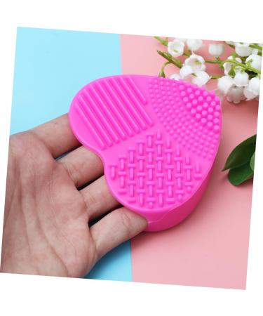 Didiseaon Silicone Makeup Applicator Brush Cleaning Pad Love 8X8.5cm Rosy - Buy Online on SooperMarket.com