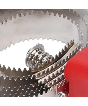 Stainless Steel Horse Curry Comb - Cattle Itching Brush for Horses Sheep & Cows | 5 Rings Horse Care Tool - Buy Online on SooperMarket.com