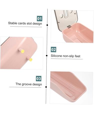 OSALADI 1pc Egg Carton Outdoor Storage Bins Clear Tray Plastic Egg Organizer Egg Case Stackable re-usable Pink 33.2X9X7CM - Buy Online on SooperMarket.com