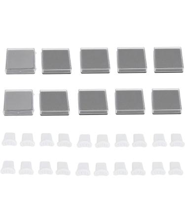 BYERZ Bottom Eyelashes Stamp Save Time Portable Easy Drawing 10 Sets of Bottom Eyelashes Stamp Tools for Daily Use - Buy Online on SooperMarket.com