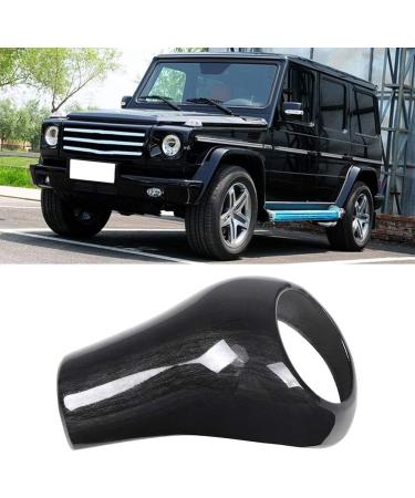 Knobm Gear Knob Cover Abs Gear Knob Cover Fits For A C E G Gls Left Hand Driving (black wood grain) - Buy Online on SooperMarket.com