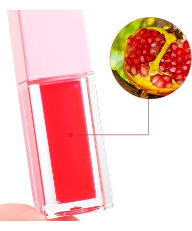 Plumping Lip Oil Moisturising Lip Gloss Tinted Lip Balm Lip Care Transparent Lip Oil Long Lasting Nourishing Lip Gloss Oil 5 ml Lip Balm Stick (L One Size) 1 count (Pack of 1) l - Buy Online on SooperMarket.com