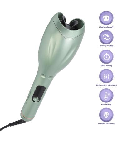 Auto Hair Curler Ceramic Fast Heating Automatic Curling Iron Wand Portable Rechargeable Curling Wand for Styling Long Lasting Repair Hair Curling Wand for Long Short Hair 110 to 240V(#3) - Buy Online on SooperMarket.com