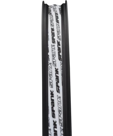 Spank OOZY Trail 395 Bike Rims - 27.5 Inch Black | Tubeless-Ready Corrugated Rim | ASTM-5 Certified for All Mountain, Trail, E-Bike | Dynamal Alloy Shotpeen Anodized Black - Buy Online on SooperMarket.com