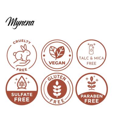 Mynena Metallic Lipstick Liquid: Frosted, Long-Lasting & Waterproof - Copper Light | Gluten-Free, Paraben-Free, Talc-Free, Cruelty-Free & Vegan - Buy Online on SooperMarket.com