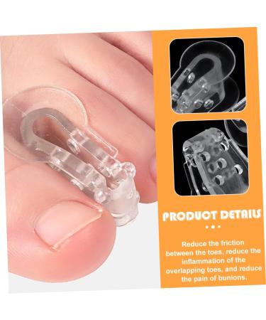 Silicone Gel Nail Tools Set: 3 Pairs Splitter Thumb Protector, Bunion Separators, Foot Valgus Protector - Women's Nail Care Kit - Buy Online on SooperMarket.com