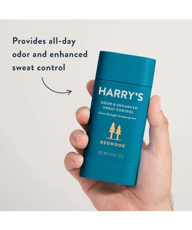 Harry's Extra-Strength Antiperspirant for Men - Redwood Scent - Pack of 3 - Buy Online on SooperMarket.com