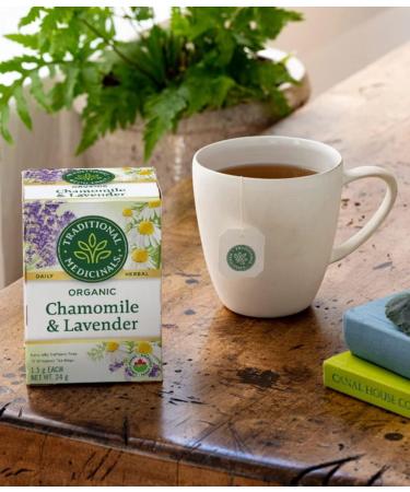 Traditional Medicinals - Organic Chamomile Herbal Tea (Pack of 6) - Soothing and Relaxing - 96 Tea Bags Total Tea Chamomile 16 Count (Pack of 6) - Buy Online on SooperMarket.com