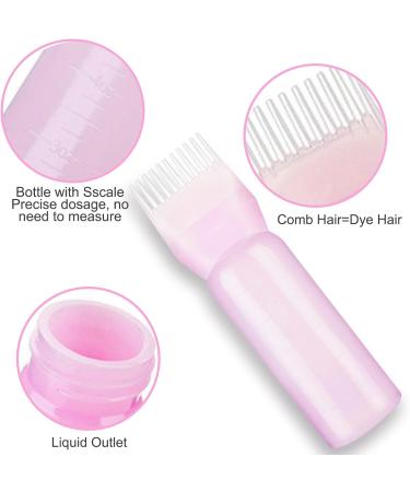 DSHYUAUOCI Hair Oil Applicator (Pink) - Perfect for Easy Application | International Shipping Available - Buy Online on SooperMarket.com