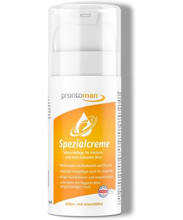 Prontoman Special Cream 100ml | Professional Foot Care with Rice Germ Oil & 5% Urea | Ideal for Diabetics & Dry Skin | International Shipping Available - Buy Online on SooperMarket.com