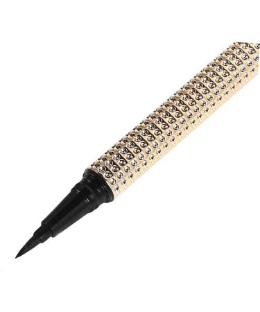 FOYTOKI Eyeliner Eye Pencil Liner Eye Liner Pen Women Makeup Tool Liquid Eye Liner Plastic Golden - Buy Online on SooperMarket.com
