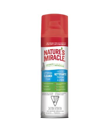 Nature's Miracle JFC Litterbox Cleaner - 17.5oz Foam Aerosol
