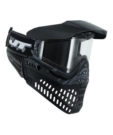 JT Proflex Goggles LE Bandana Black w/ Clear and Smoke Lens