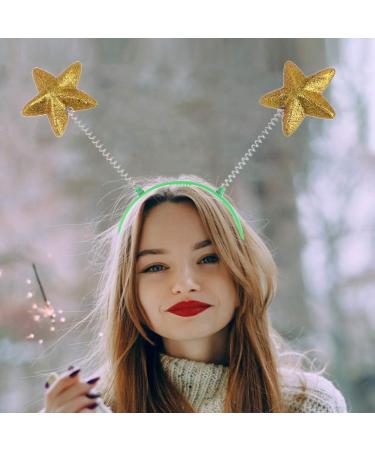 Lurrose 8pcs Martian Head Boppers Alien Antenna Star Headband Novelty Headbands - Yellow - Buy Online on SooperMarket.com